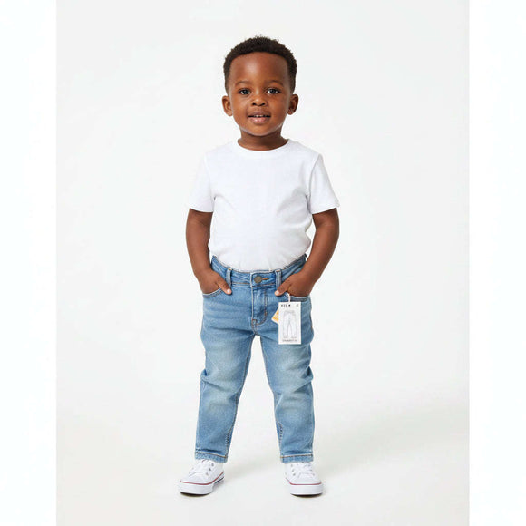 Light Wash Straight Fit Jeans Light Wash 2 3 Years Nawao.com