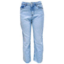 LIGHT WASH STRAIGHT FIT JEANS Nawao.com