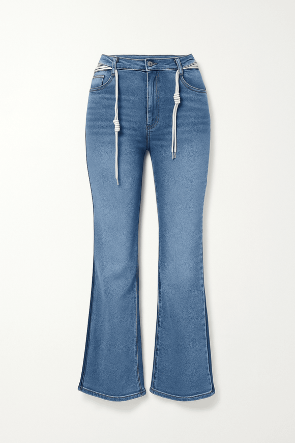 LIGHT WASH TOGGLE BELT DENIM  LIGHT WASH Nawao.com