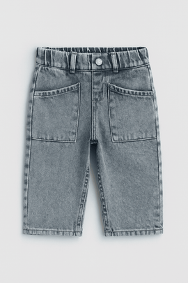 Lightwash Wide Leg Denim Jeans Light Nawao.com