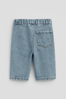 Lightwash Wide Leg Denim Jeans Light Nawao.com