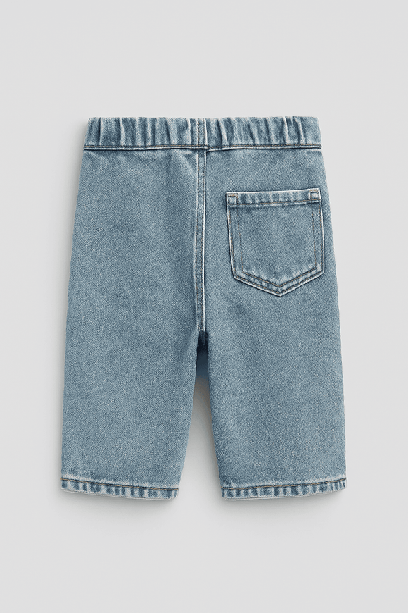 Lightwash Wide Leg Denim Jeans Light Nawao.com