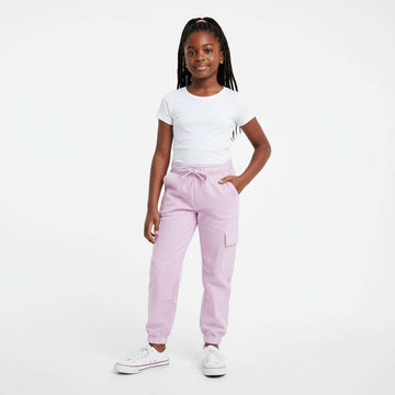 Lilac  Active Track Pants With Cargo Pockets  Lilac Nawao.com