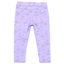 Lilac Aop Jeggings Nawao.com