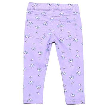 Lilac Aop Jeggings Nawao.com
