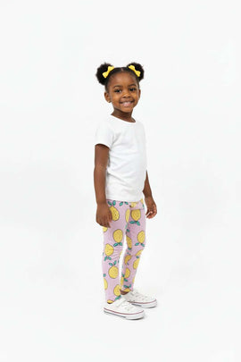 Lilac Aop Lemon Legging  Lilac 4 5 Years Nawao.com