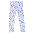 Lilac Aop Rib Legging Nawao.com