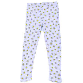 Lilac Aop Rib Legging Nawao.com