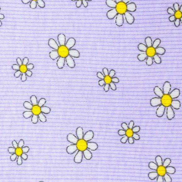 Lilac Aop Rib T Shirt Nawao.com