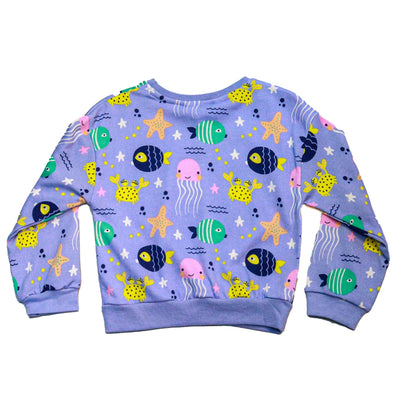 Lilac Aop Sweatshirts Nawao.com