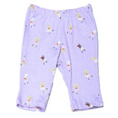 Lilac Ballerina All Over Print Button Front Pyjama Set Lilac Nawao.com
