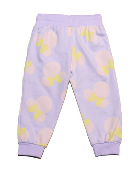 Lilac Mini All Over Print Active Pant Nawao.com