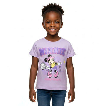 Lilac Minnie Mouse  Sequiens Placement Print  T Shirt Lilac Nawao.com
