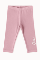 Lilac Placement Print Leggings Lilac Nawao.com