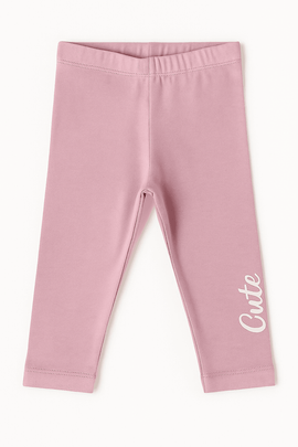 Lilac Placement Print Leggings Lilac Nawao.com