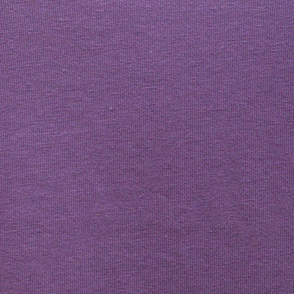 Lilac Short Sleeve Crew Neck T Shirt Nawao.com