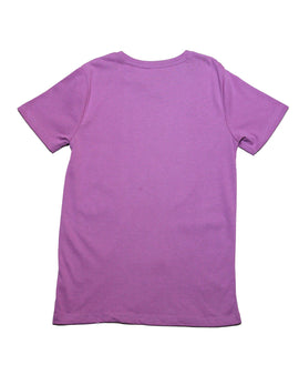 Lilac Sneaker Short Sleeve Graphic Tee Nawao.com