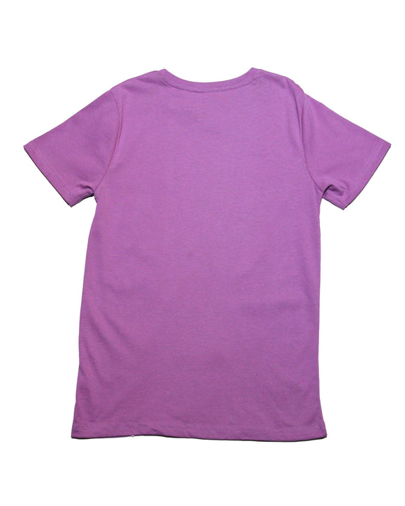 Lilac Sneaker Short Sleeve Graphic Tee Nawao.com