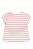 Lilac Stripes Short Sleeves Tee Assorted Nawao.com