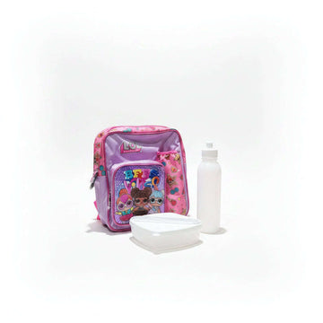 Lol Surprise Kinder Bag With Water Bottle   Lunch Bo  3 In 1 Value Pack Nawao.com
