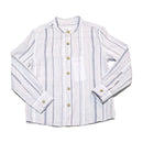 Long Sleeve Striped Shirt Nawao.com