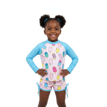 Ls Ice Lolly Shortie Set Pale Blue Nawao.com