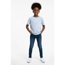 Lt Blue Embellished Floral Boy Top Pale Blue Nawao.com