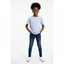 Lt Blue Embellished Floral Boy Top Pale Blue Nawao.com