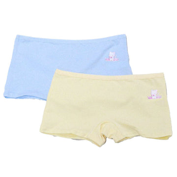 Lt Blue Yellow 2Pcs Boxer Brief Assorted Nawao.com