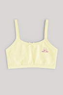 Lt Blue Yellow 2Pcs Pack Bra Assorted Nawao.com