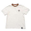 Lt Green Mandarin Collar Polo Nawao.com
