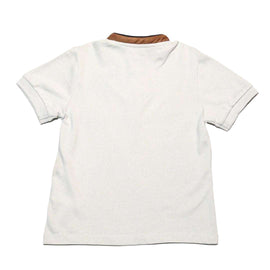 Lt Green Mandarin Collar Polo Nawao.com