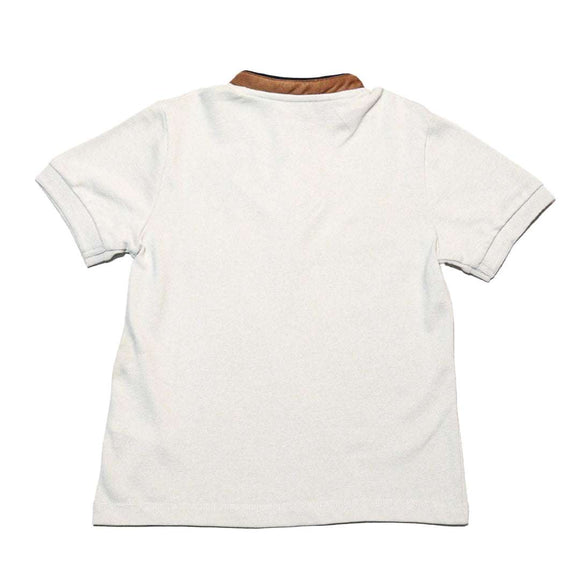 Lt Green Mandarin Collar Polo Nawao.com