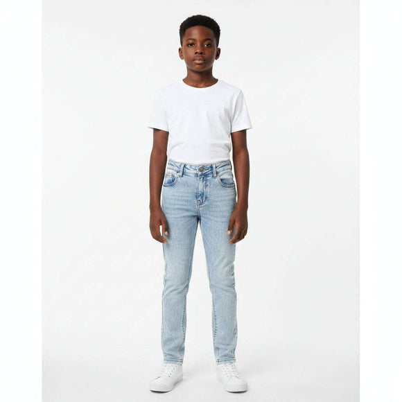 Lt Wash Baggy Jeans Light Wash Nawao.com