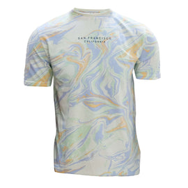 Marble Print T-Shirts Assorted Nawao.com
