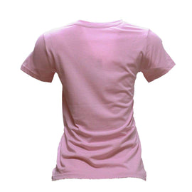 Mauve Butterfly Printed T Shirt Nawao.com