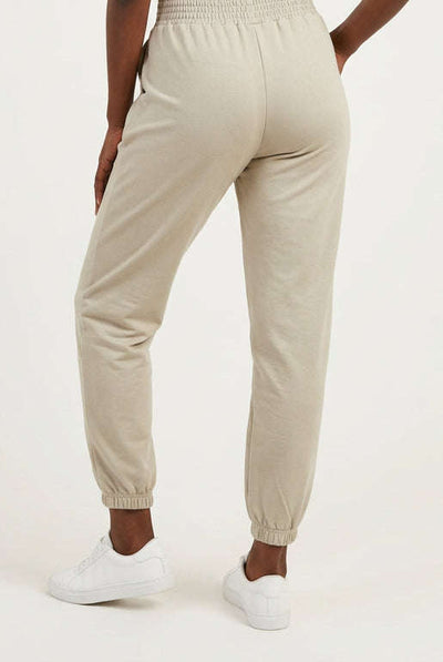 Mauve Elasticated Hem Jog Pant Mauve Nawao.com