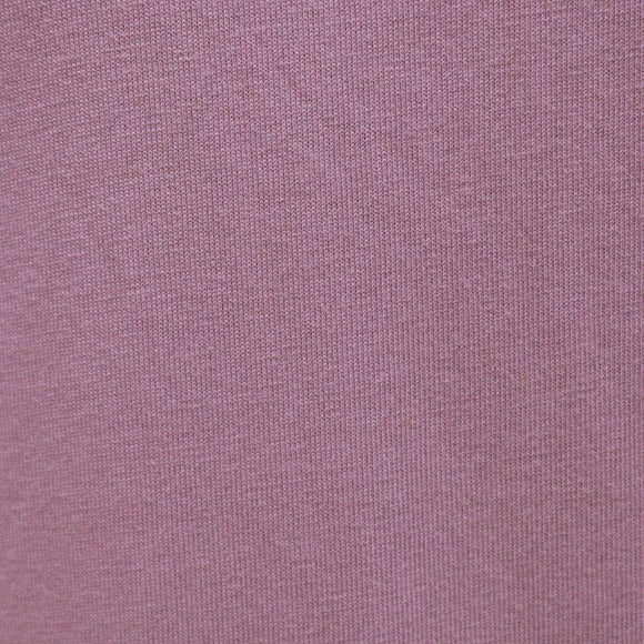 Mauve Lady Embroiderd Oversize T Shirt Nawao.com