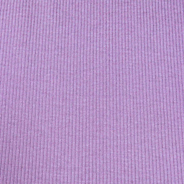 Mauve Plain Rib Vest Nawao.com