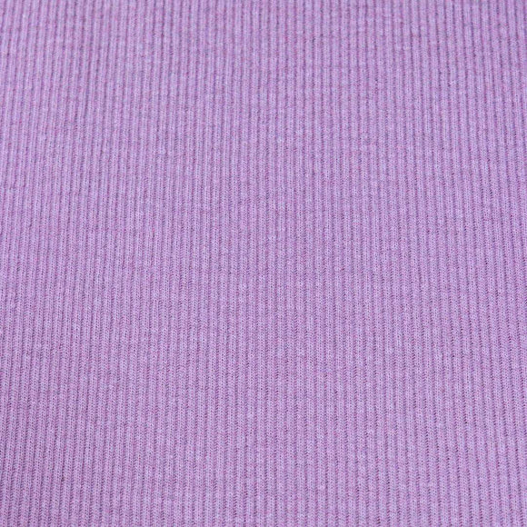 Mauve Plain Rib Vest Nawao.com