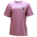 Mauve Saturn Oversized Printed T Shirt Mauve Nawao.com