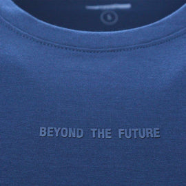 Mens Basic Spande T Shirt Blue Nawao.com