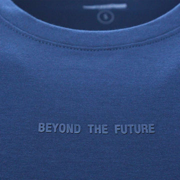 Mens Basic Spande T Shirt Blue Nawao.com