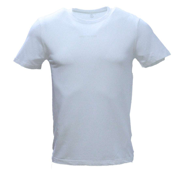 Mens Basic Spande T Shirt Ivory Nawao.com