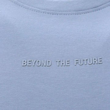 Mens Basic Spande T Shirt Pale Grey Nawao.com