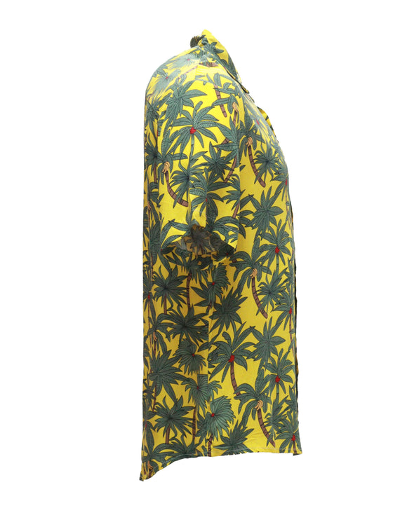 Mens S/Slvs Printed Shirts With Regular Collar Nawao.com