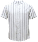 Mens S/Slvs Printed Shirts With Round Neck Collar Nawao.com