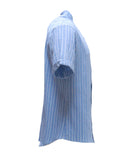 Mens S/Slvs Printed Shirts With Round Neck Collar Nawao.com