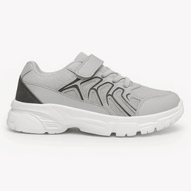 Mid Grey Chunky Sneaker Nawao.com