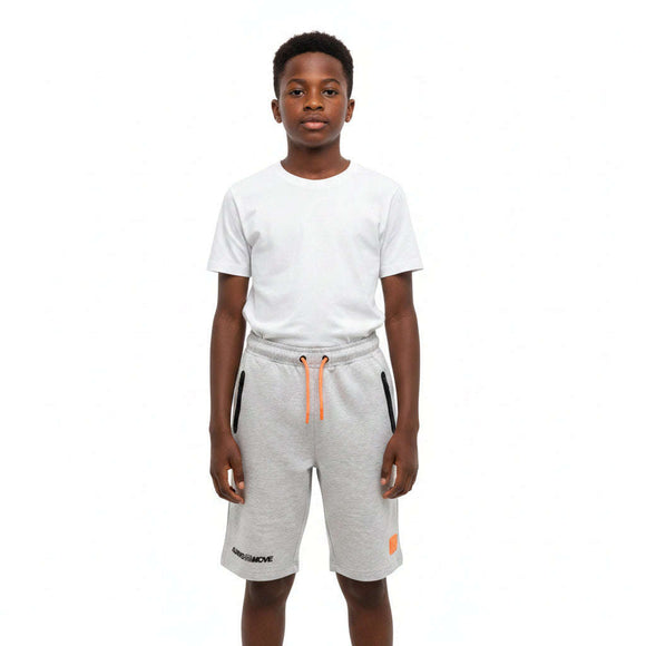 Mid Grey Cord Active Short Mid Grey Nawao.com